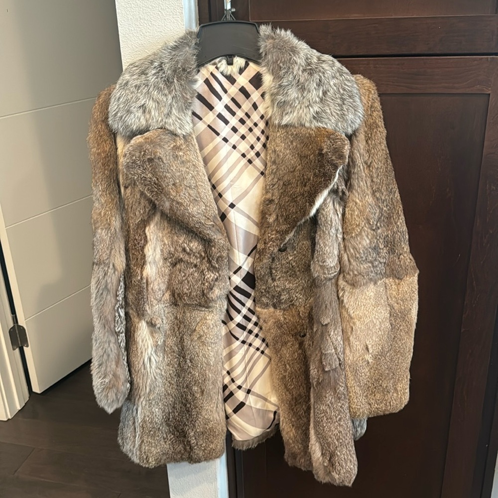 Genuine Fur Coat Extremely Soft